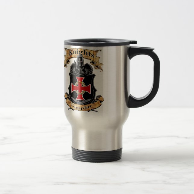 Knights Templar Travel Mug (Right)