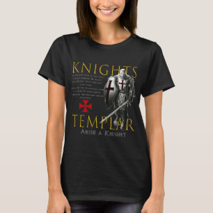 Knights Templar Tshirt Oath For God Shirt Christia
