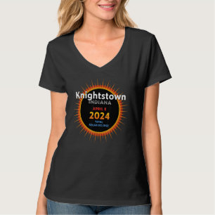 Knightstown Indiana IN Total Solar Eclipse 2024 2 T-Shirt