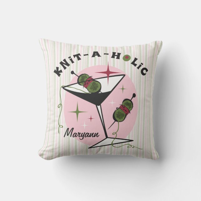 Knit-A-Holic Cushion (Front)