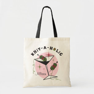 Knit-A-Holic Tote Bag