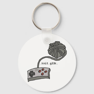 .knit.g33k. keychain