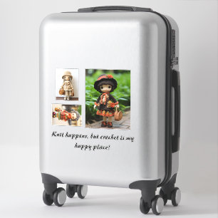 Knit happens, but crochet is my happy place