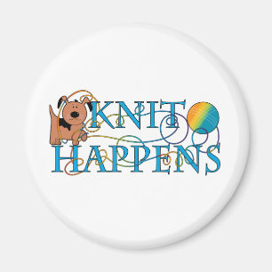 Knit Happens Magnet
