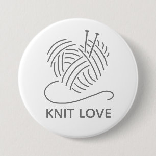 Knit Love Button