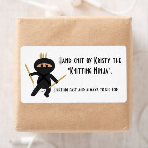 Knit Ninja with Circular Needles