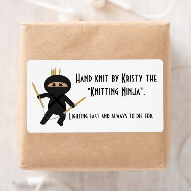 Knit Ninja with Circular Needles (Insitu)