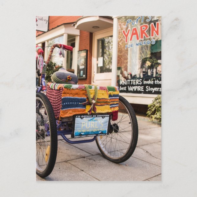 Knit One, Purl Two Postcard (Front)