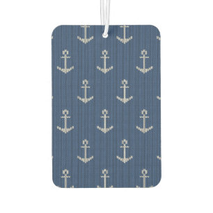 Knit Sea Anchor Car Air Freshener