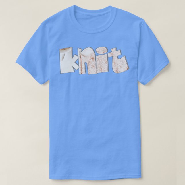Knit T-Shirt (Design Front)