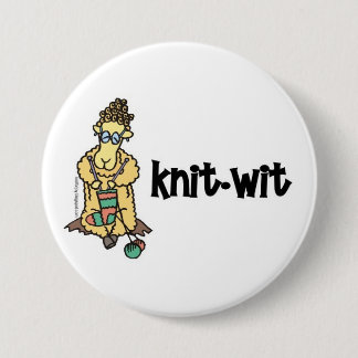 Knit-Wit button