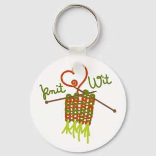 Knit Wit Key Ring
