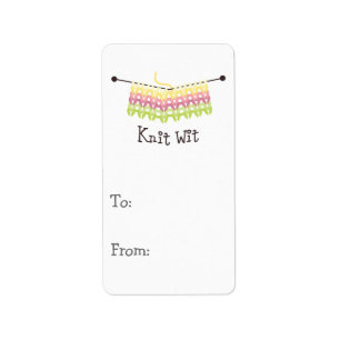 Knit Wit! Label