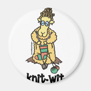 Knit-Wit Magnet