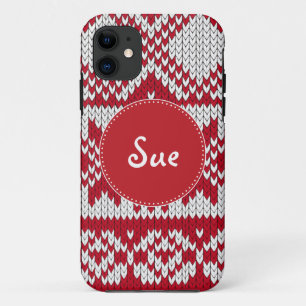 Knitted Christmas iPhone 11 Case