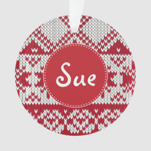 Knitted  Christmas Ornament