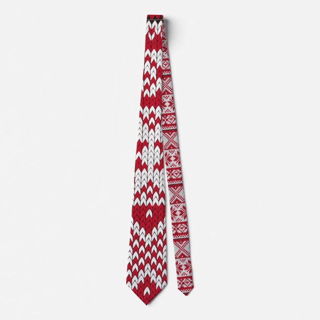 Knitted  Christmas Tie (Front)