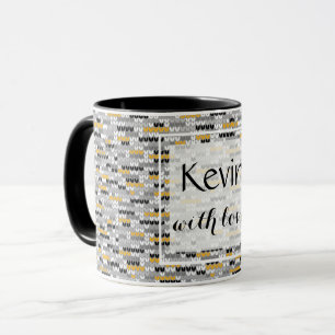 Knitted melange. mug