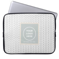 Knitted Pattern Modern Professional Logo