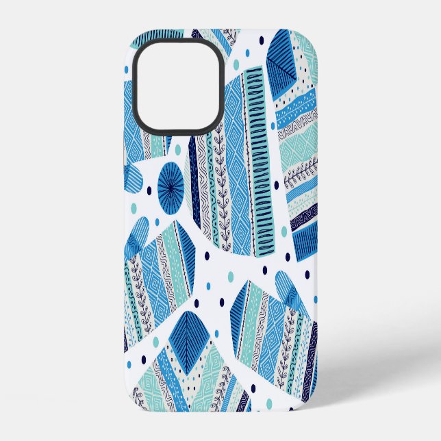 Knitted Winterwear: Cosy Seamless Pattern. iPhone Case (Back)