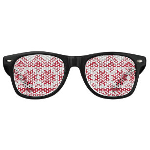 Knitted Xmas Retro Sunglasses