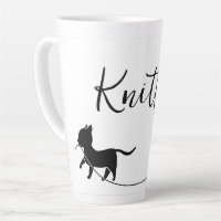 Knitter Cat n Yarn Minimalist