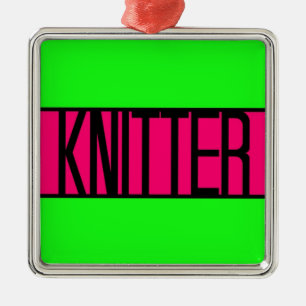 Knitter Christmas Ornament