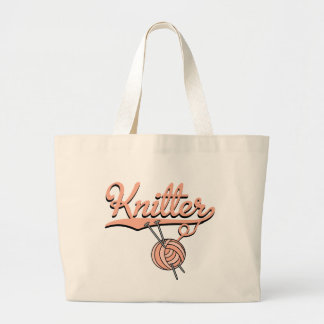 Knitter Tote Bag