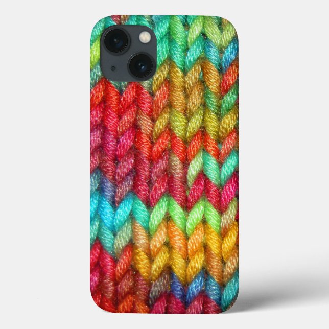 Knitters Delight Colourful Yarns Case-Mate iPhone Case (Back)