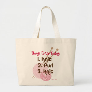 Knitters To Do List Knitting Bag