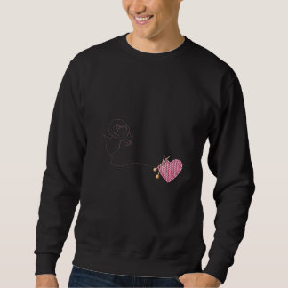 Knitting Crochet  Knitter Quilting I'm Counting Sh Sweatshirt