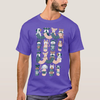 Knitting dog feelings I  T-Shirt