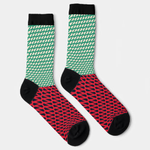 Knitting effect socks