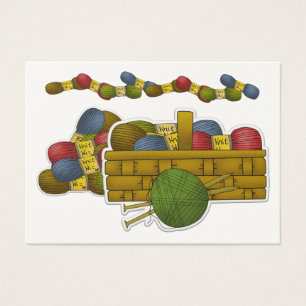 Knitting Gift Enclosure / Crafter Card