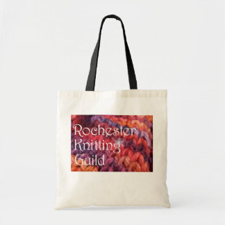 Knitting Guild Bag with snowflake