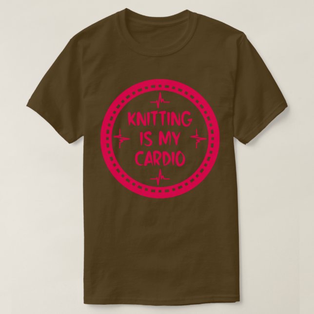 Knitting Is My dio 1 T-Shirt (Design Front)