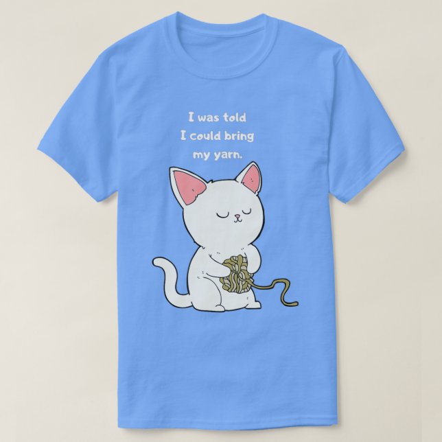 Knitting Knitting  T-Shirt (Design Front)