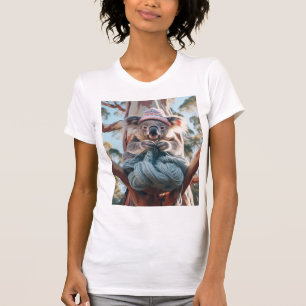 knitting Koala KI Koala image T-Shirt
