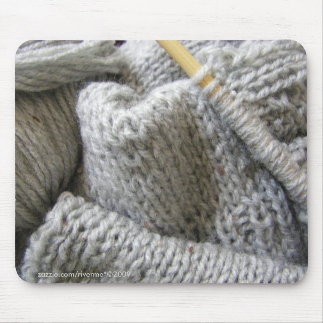 Knitting/ Mouse Pad (Front)