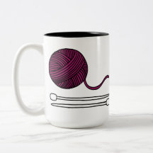 Knitting Mug