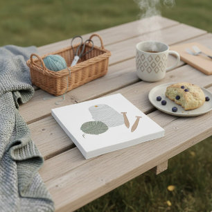 Knitting Napkin