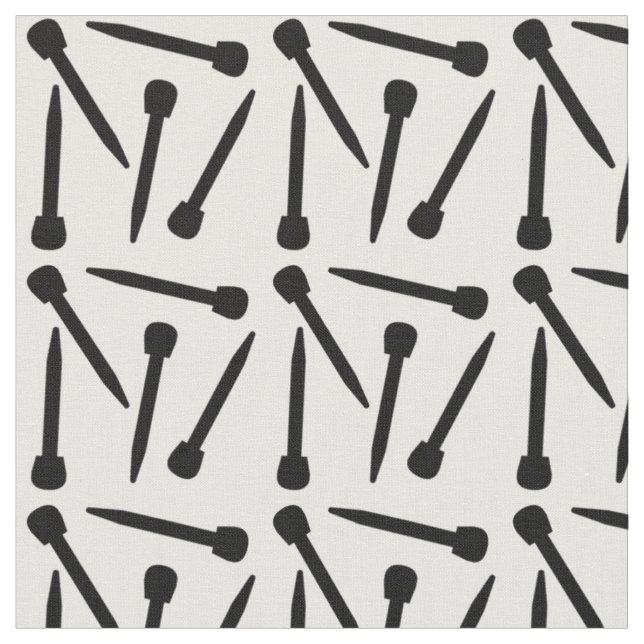 Knitting Needles Crafts Black Fabric (Close Up)