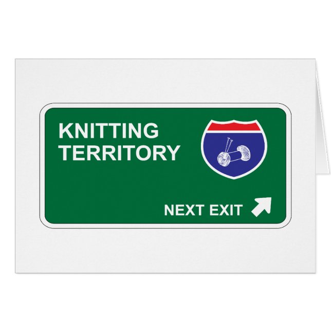 Knitting Next Exit (Front Horizontal)