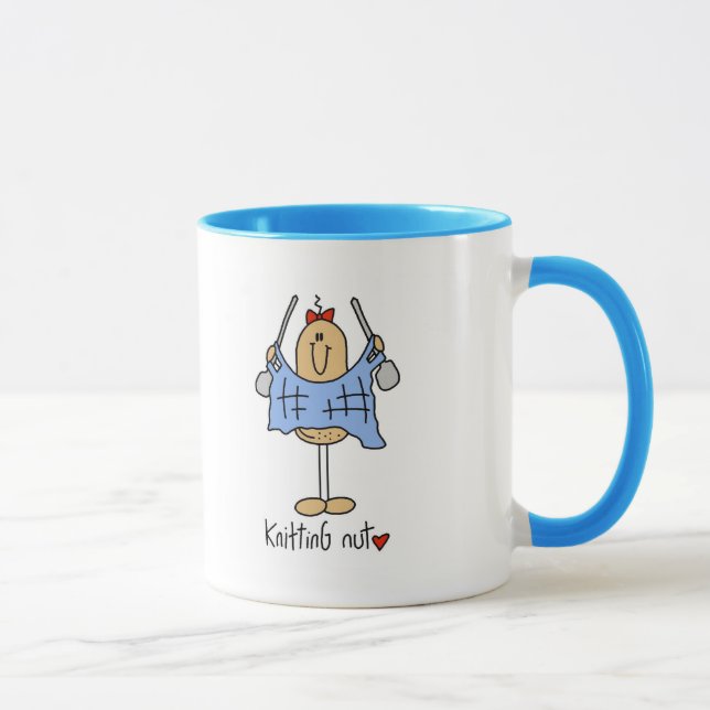 Knitting Nut Mug (Right)