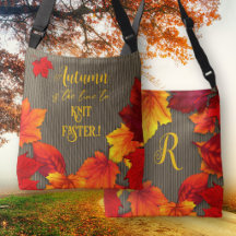 Knitting Saying for Autumn