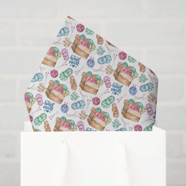 Knitting Tissue Paper (Gift Bag)