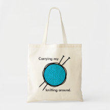 Knitting Tote for all of your knitting supplies.