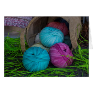 Knitting yarns