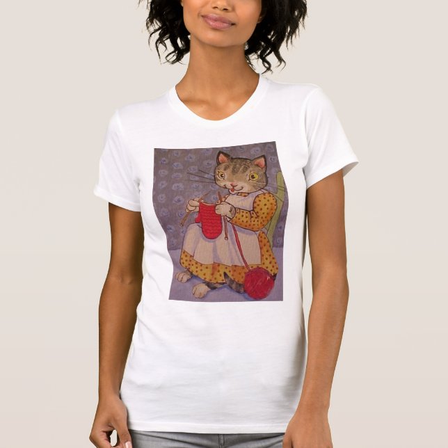 Knitty Kitty T-Shirt (Front)