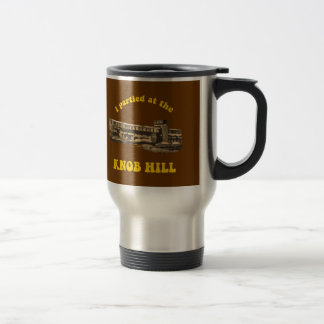 Knob Hill Retro Style Travel Mug